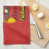 Grill Queen Geschirrtuch (Viertel Falte)