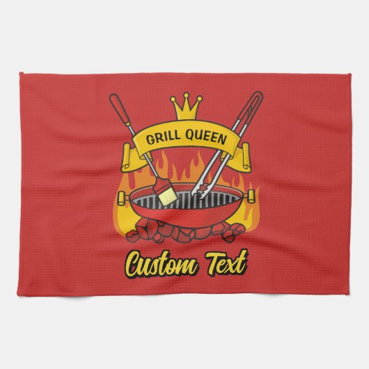 Grill Queen Geschirrtuch (Horizontal)