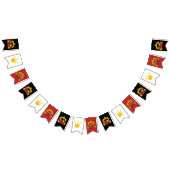 Grill Queen, Grill King and Crown Wimpelkette (Alle)