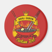 Grill Queen Magnet (Vorne)
