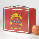 Grill Queen Metall Brotdose (Beispiel)