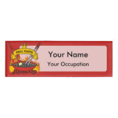 Grill Queen Namenschild (Vorderseite)