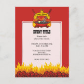 Grill Queen Postkarte (Vorderseite)