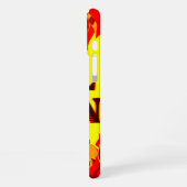 Grill Queen Red Flames GRILLEN iPhone Case Hülle (Linke Seite)
