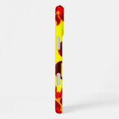 Grill Queen Red Flames GRILLEN iPhone Case Hülle (Rechte Seite)
