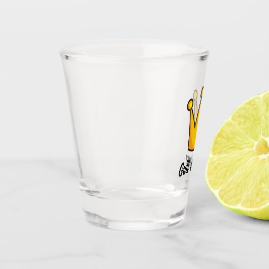 Grill Queen Schnapsglas (Links)