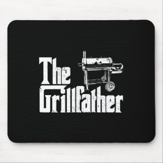 Grill-Räuchergerät und Grillkoch Grillvater Gegril Mousepad