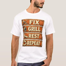Grill Reparieren Ausruhen Wiederholen Papa Heimwer