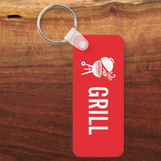 Grill Schlüsselanhänger (Vorderseite)