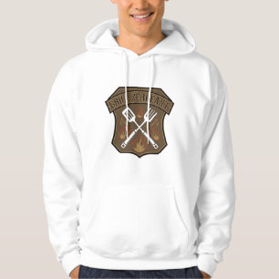 Grill Sergeant Abzeichen Design mit Spatel und Gab Hoodie