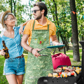 Grill Sergeant Camouflage Personalisiert Grillen S Schürze