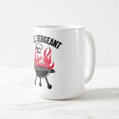 Grill Sergeant GRILLEN Vater Funny Party Kaffeetasse (VorderseiteRechts)