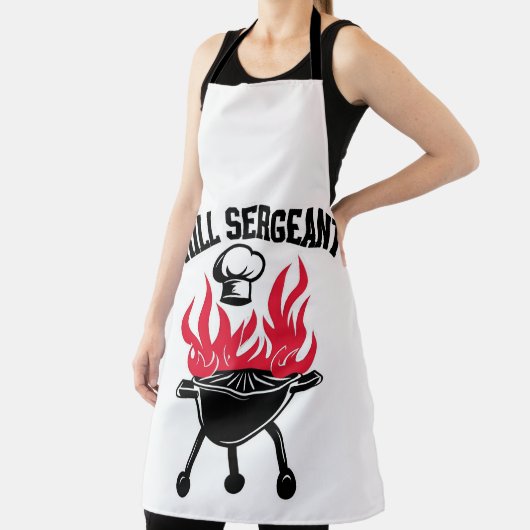 Grill Sergeant GRILLEN Vater Funny Party Schürze (InSitu)