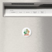 Grill Sergeant Lustiger Bigfoot Magnet (In Situ (Geschirrspüler))