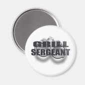 GRILL SERGEANT MAGNET (Vorderseite/Rückseite)