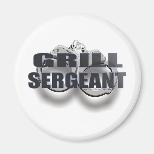 GRILL SERGEANT MAGNET (Vorne)