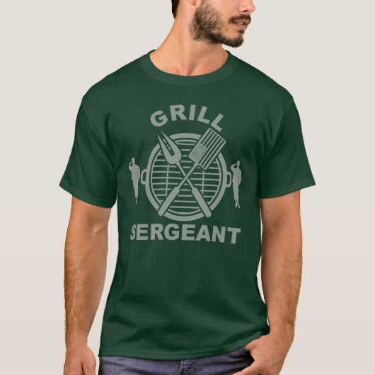 Grill Sergeant T-Shirt (Vorderseite)