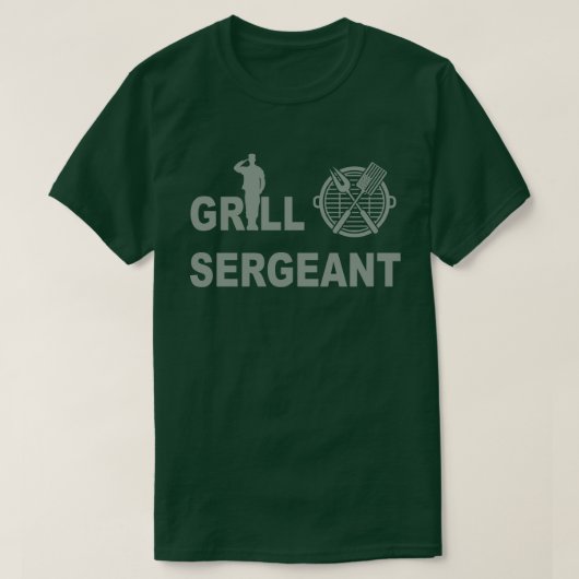 Grill Sergeant T-Shirt (Design vorne)