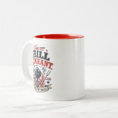 Grill Sergeant Zweifarbige Tasse (Vorderseite Links)