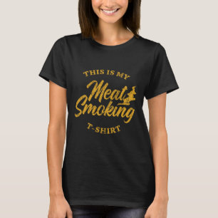 Grill-Shirt Bbq Dad Barbecue Das Ist Mein Fleisch  T-Shirt