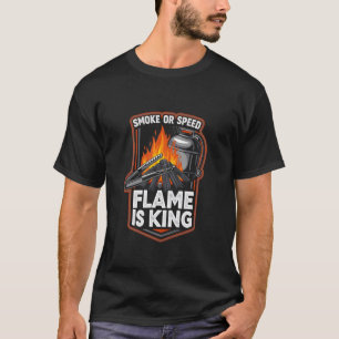 Grill Smoke Speed Flamme Flavor Koch Grillen Ou T-Shirt