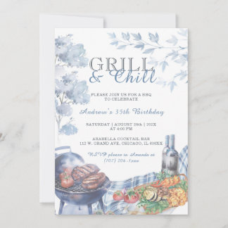 Grill und Chill Geburtstagsfeier Vorlagen Ideen