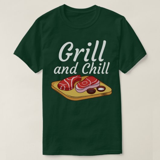 Grill und Kill 2 T-Shirt (Design vorne)