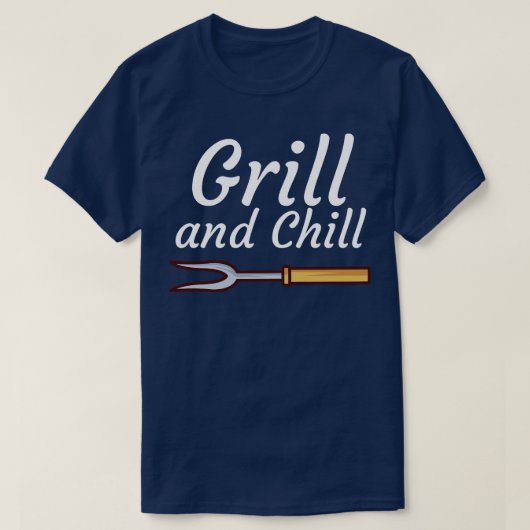Grill und Kill 4 T-Shirt (Design vorne)