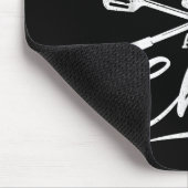 Grill- und Kill-Grillen-Grill-Tools Grillen Lover Mousepad (Ecke)