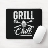 Grill- und Kill-Grillen-Grill-Tools Grillen Lover Mousepad (Mit Mouse)
