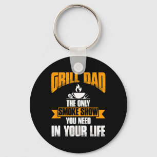 Grill-Vater Die einzige Rauchanzeige, die Sie in I Schlüsselanhänger