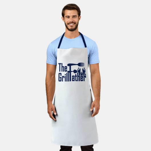 Grill Vater Schürze (Getragen)