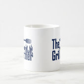Grill-Vater-Tasse Kaffeetasse (Mittel)