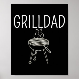 Grill-Vater - Vater des Jahres Funny Grillen Exper Poster