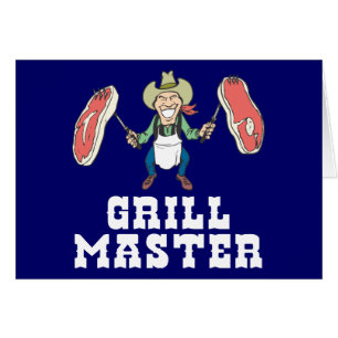 Grill-Vorlagencowboy