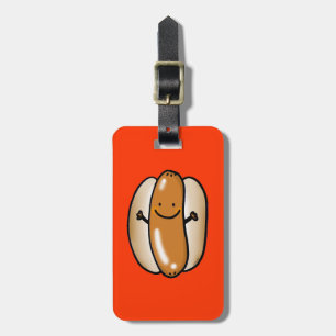 Grill-Würstchenwurst Gepäckanhänger