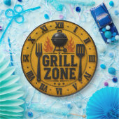 Grill Zone BBQ Grill Master Kitchen Rustic  Pappteller (Party)