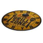 Grill Zone BBQ Grill Master Kitchen Rustic Schneidebrett (Ecke)