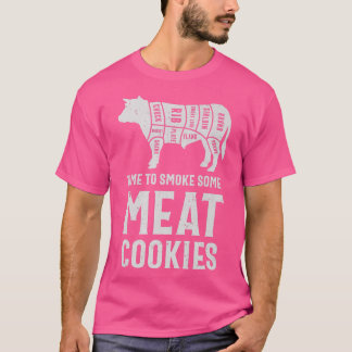 Grillabend mit Grillabend und Fleischkoch T-Shirt