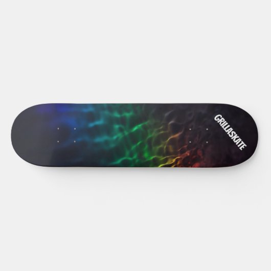 GrillaSkate Kustom Design 001A Ripples Skateboard (Horizontal)