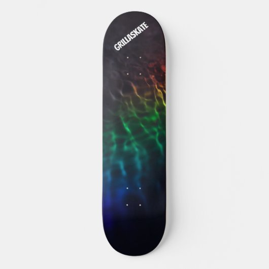 GrillaSkate Kustom Design 001A Ripples Skateboard (Vorderseite)