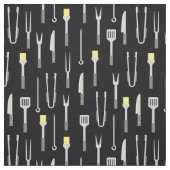 Grillausrüstung Sommer BBQ Koch schwarz Stoff (Muster)