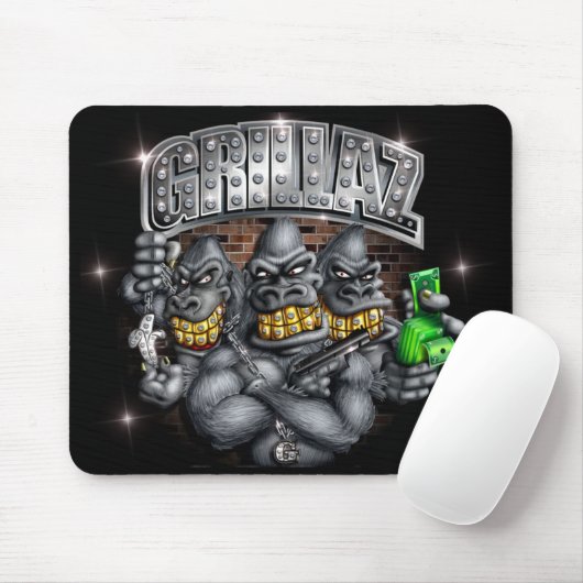GRILLAZ Mousepad (Mit Mouse)