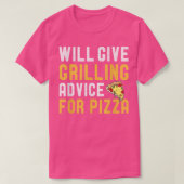 Grillberater für Pizza Funny GRILLEN Barb T-Shirt (Design vorne)