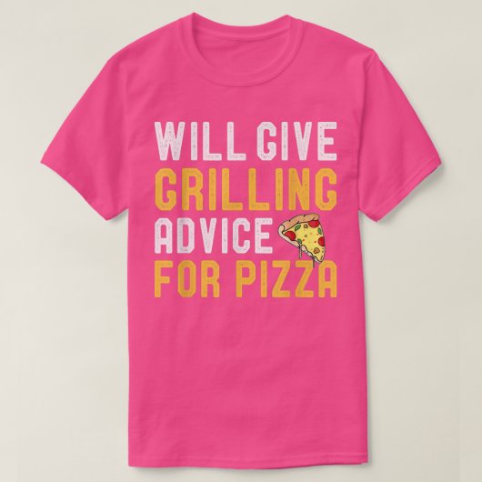 Grillberater für Pizza Funny GRILLEN Barb T-Shirt (Design vorne)