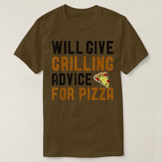 Grillberater für Pizza Funny GRILLEN Barb T-Shirt (Design vorne)