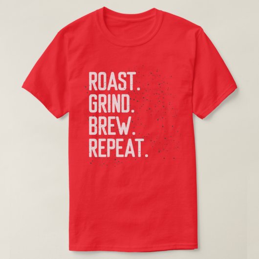 Grillbraue Barista T-Shirt (Design vorne)