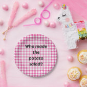 Grillcookout-Party-Papierplatten-Kartoffel-Salat Pappteller (Party)