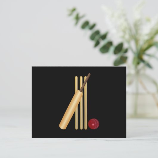 Grille, Schlecht, Fledermaus und Ball Postkarte (Stehend Vorderseite)