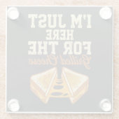 Grilled Cheese Day Glasuntersetzer (Rückseite)